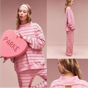 Parke Striped Mockneck Pullover